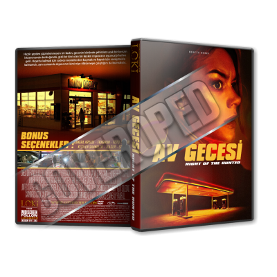 Night of the Hunted - 2023 Türkçe Dvd Cover Tasarımı